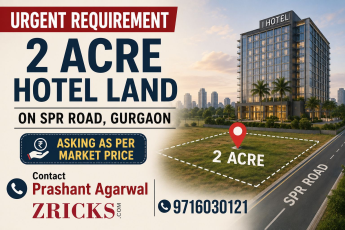 Secure 2 Acre Hotel Land Now || Prime Land on SPR Road || Urgent Hotel Land Opportunity