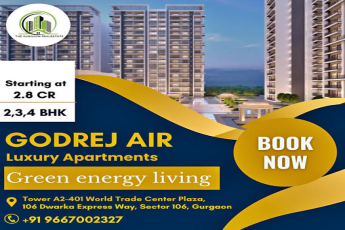 Godrej Air: Elevating Gurgaon's Lifestyle with Luxurious and Eco-Friendly Living