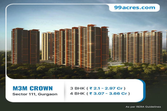 M3M Crown Sector 111: Luxurious Living in Gurgaon