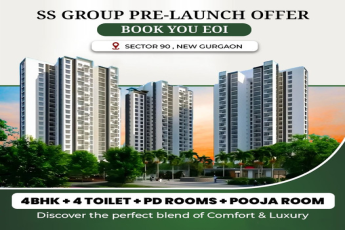 SS Group's Exclusive Pre-Launch Offer: Spacious 4BHK Residences in Sector 90, New Gurgaon