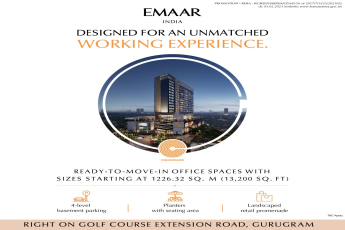 Emaar India Unveils Colonnade: Exclusive Office Spaces on Golf Course Extension Road, Gurugram