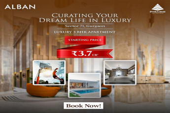 Experience Elegance at Pyramid's Alban Residency: The Epitome of Luxury in Sector 71, Gurgaon