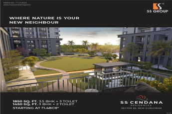 SS Cendana Residences: Embrace Serenity as Your Neighbor in Sector 83, New Gurugram