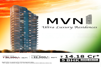 Discover MVN Ultra Luxury Residences || Limited-Time Offer: ₹22,500/SQ.FT || Luxury 5BHK at ₹14.18 Cr
