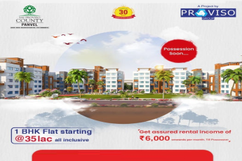 Possession soon at Sai Proviso County in Panvel, Navi Mumbai
