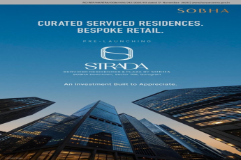 Pre-Launch at Sobha Strada, Serviced Residences in Sector 106 Gurugram by Sobha