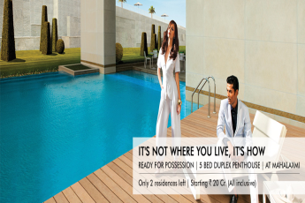 Ready for possession 5 bed duplex penthouse in Lodha Bellissimo