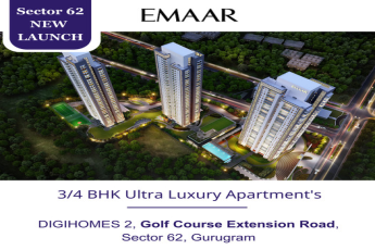 Emaar's DIGIHOMES 2: The New Era of 3/4 BHK Ultra Luxury Apartments on Golf Course Extension Road, Sector 62, Gurugram