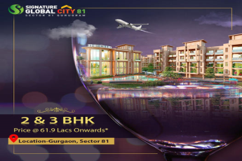 Get gold bar 20 gm on every booking at Signature Global City 81, Gurgaon