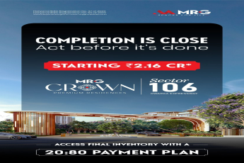 Secure Your Dream Home at MRG Crown || Act Now for MRG Crown Deals || Final Inventory Alert at MRG Crown