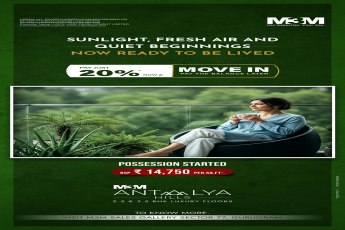 Move In Now Pay Later at M3M Antalya Hills || Possession Started at M3M Antalya Hills || Ready to Live Luxury Floors at M3M Antalya Hills