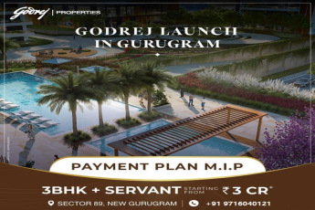 Godrej Properties' New Benchmark in Gurugram: Launching 3BHK + Servant Quarters in Sector 89