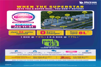 Just 36 units opened at Shriram Park 63 in Chennai