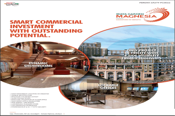 Smart commercial investment with outstanding potential at Maya Garden Magnesia in Chandigarh