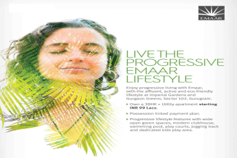 Live the progressive Emaar lifestyle in Gurgaon