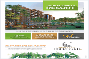 Ultra premium 2 & 3 BHK residences at Vinayak Courtyard, Ahmedabad