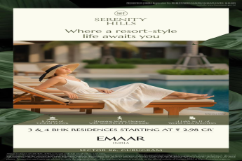 Experience Luxurious Living at Serenity Hills by Emaar, Gurugram, Prices Starting at ₹2.98 cr