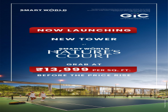 Launch Alert: New Tower at Smart World Nature's Court, Price starting ₹13,999/sq.ft