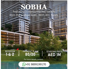 Sobha Realty Presents Sky-High Elegance: 1 & 2 Bedroom Residences in the Clouds