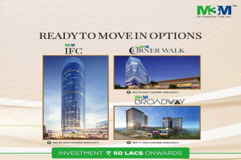 Investment starting Rs 50 lAC onwards at M3M Projects in Gurgaon