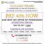 Golden Years Redefined: Explore First Citizen Senior Living Community by Silverglades in Sector-35, Sohna, Gurgaon
