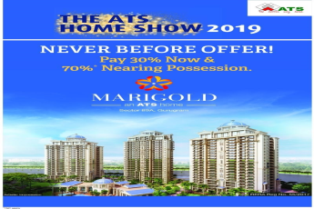 ATS Marigold offers Pay 30% now & 70% nearing possession in Gurugram