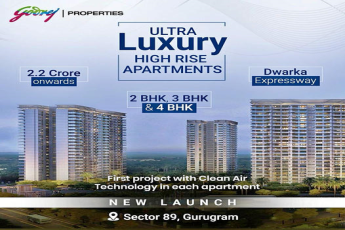 Breathe Easy with Godrej Properties' New Ultra-Luxury High Rise Apartments in Sector 89, Gurugram