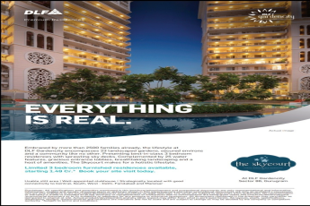 Book 3 BHK furnished residences at 1.49 Cr at DLF The Skycourt, Sector 86, Gurgaon