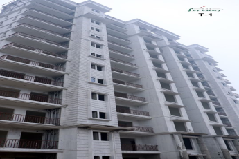 Construction  update at Signature The Serenas in Sohna, Gurugram