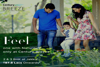 Feel one with nature only at Century Breeze in Bangalore