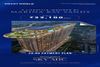 Discover Luxury at Marina Bay Sands-Inspired Skyarc || Own at ₹22,100 PSF Today! || Secure Your Space with a 20:80 Payment Plan