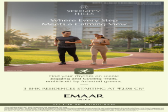 Experience Serenity Hills by EMAAR in Sector 86 Gurugram, 3 BHK Starting at ₹2.98 Cr
