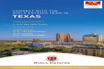 Join Birla Estates in Frisco, May 1-5, 2025