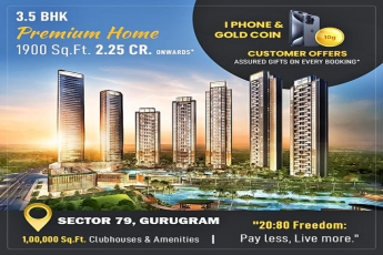 Elevate Your Lifestyle at Sector 79's New Premium 3.5 BHK Homes in Gurugram