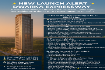 Invest in New Luxury High-Rise Residences on Dwarka Expressway