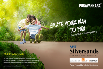 Purva Silver Sands offers skating rink in Pune