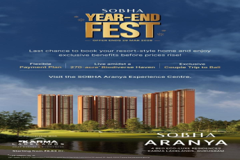 Join the Sobha Year-End Fest Now! || Exclusive Offers at Sobha Aranya || Book Your Luxury Home Before Prices Rise!