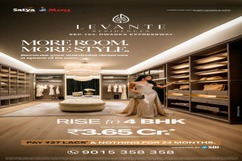 Explore Luxury at Levante Residences || Discover 4 BHK at ₹3.65 Cr* || Pay ₹27 Lacs & Relax for 24 Months
