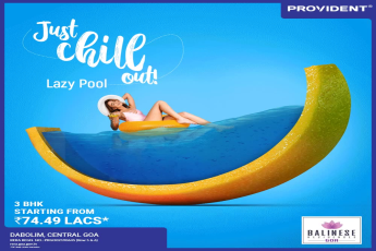 Puravankara Balinese Spa Residences offer lazy pool in Goa