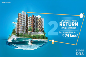 One investment & get return for lifetime at Tata Rio De Goa in Goa