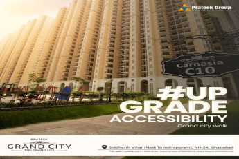 Book your ready-to-move-in-home now at Prateek Grand City, Ghaziabad