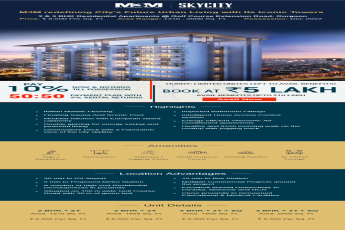 M3M redefining city's future urban living with its iconic towers at M3M Skycity in Gurgaon