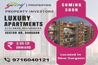 Godrej Properties Announces New Luxury Apartments in Sector 89, New Gurgaon