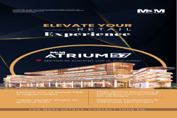 M3M Atrium57: Revolutionizing Retail Spaces in Sector-57, Sushant Lok III, Gurugram