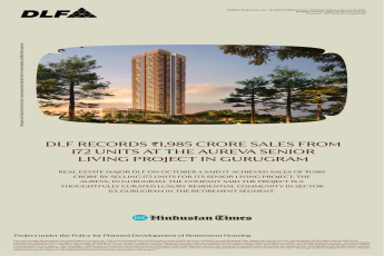 DLF Achieves ₹1,985 Crore Sales || Aureva Senior Living Sold Out || Record Sales in Gurugram