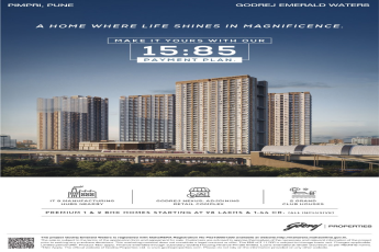 Discover Luxury Living at Godrej Emerald Waters in Pimpri, Pune from 98 Lakhs