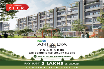 Construction started at M3M Antalya Hills in Sector 79, Gurgaon