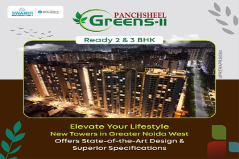 State-of-the-art design and superior specifications at Panchsheel Greens 2, Greater Noida