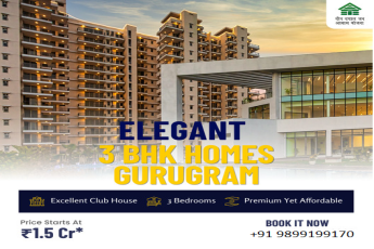 Discover Luxury Living in Gurugram with Elegant 3 BHK Homes Starting at ?1.5 Cr