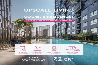 Experience the Pinnacle of Comfort with Godrej's Residences in Sector 89, Dwarka Expressway, Gurugram